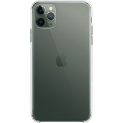 Fusion Ultra Back Case 0.3 mm izturīgs Silikona Aizsargapvalks Priekš Apple iPhone 11 Pro Caurspīdīgs