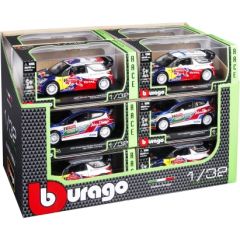 BBURAGO car model 1/32 Rally, assort., 18-41101