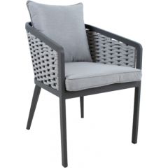 Chair MARIE 55x64xH76cm, grey