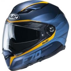 HJC F70 FERON (M) BlueYellow  ķivere