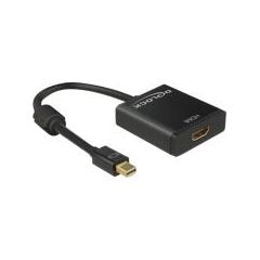 DELOCK Adaptorcable mini DP 1.2 plug bl