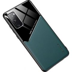 Mocco Lens Leather Back Case Кожанный чехол для Samsung Galaxy A42 5G Зеленый