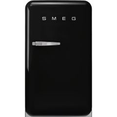 SMEG FAB10HRBL5 Black 50's Style Ledusskapis Melns 97cm