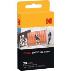 Kodak фотобумага Zink 2x3 20 листов