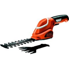 Black&decker Akumulatora zāles šķēres 2-in-1  GSL700, Black+Decker