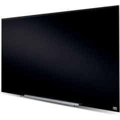 Esselte Magnētiska stikla tāfele NOBO DIAMOND 57", 126 x 71 cm, melnā krāsā