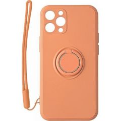 Mocco Pastel Ring Silicone Back Case Силиконовый чехол для Xiaomi Redmi Note 9T Оранжевый