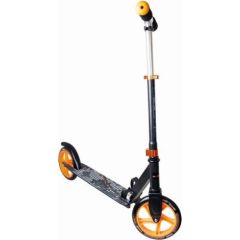 Muuwmi Aluminium Scooter skrejritenis 200 mm, melns/oranžs - AU 116