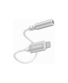 Hama 3.5mm Lightning to 3.5 mm audio female White