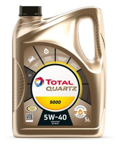 Total Motora eļļa 5W40 QUARTZ 9000 5L