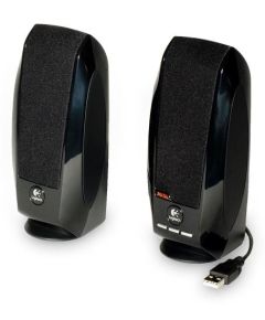 Speaker set | LOGITECH | P.M.P.O. 1.2 Watts | Black | 980-000029