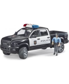 BRUDER RAM 2500 Police truck with policeman, 02505