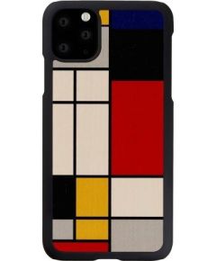 MAN&WOOD SmartPhone case iPhone 11 Pro Max mondrian wood black