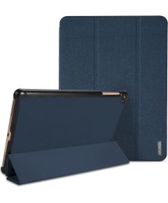 Dux Ducis Domo Magnet Case Grāmatveida Maks Planšetdatoram Samsung T730 / T736 Tab S7 FE Zils