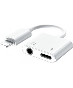 Platinet adapter Lightning - 3.5mm + Lightning (45646)