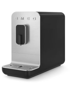 SMEG BCC01BLMEU 50's Style Espresso Automatic Coffee Machine Black