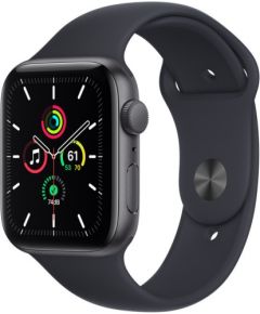 Apple Watch SE GPS 44mm Sport Band, space grey/midnight