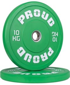 Svaru ripa BUMPER TRAINING PLATE COLOR PROUD : 10kg