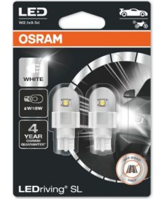 Osram spuldžu komplekts W16W White 6000K (2gab)