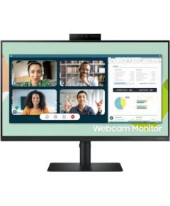 SAMSUNG LS24A400VEUXEN 24" Business IPS 1920x1080 75Hz Webcam Monitor