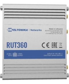 TELTONIKA IOT INDUSTRIAL ROUTER RUT360 LTE CAT6