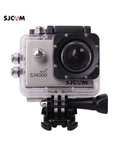 SJCam SJ4000 Wi-Fi Ūdendroša 30m Sporta Kamera 12MP 170 grādi 1080p HD 30fps 2.0" LCD Ekrāns Sudraba