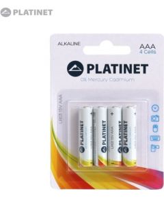 Platinet AAA MN2400 Alkaline LR03 1.5V Батарейки (4шт.) (EU Blister)