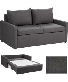 Sofa bed COLOGNE, 152x92x89cm, dark grey