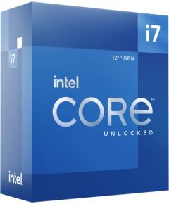 Intel S1700 CORE i7 12700K BOX 12x3.6 125W WOF GEN12