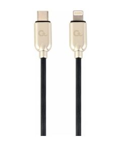 Gembird USB Type-C Male 8pin Male Fast Charging 1m Black (Ir veikalā)