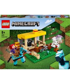 LEGO  Minecraft Zirgu stallis, no 8 gadiem (21171)