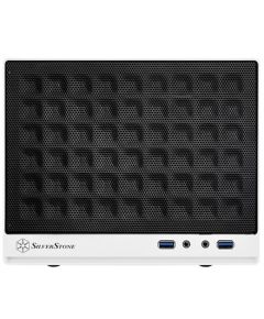 SilverStone Sugo 13 USB 3.0 x2, Mic x1, Spk x1, black, white, Mini-Tower, Power supply included No