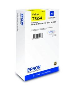 Epson T7554 XL Ink Cartridge, Yellow