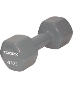 Dumbbell vinyl TOORX MV-4 4kg