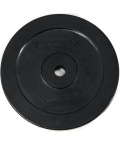 Toorx Rubber coated weight plate 2 kg, D25mm