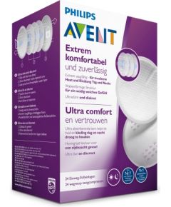 Philips Avent Vienreizējas lietošanas krūšturu ieliktnīši (24 gab.) - SCF254/24