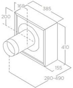 Elica GME external motor WALL