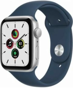 Apple Watch SE GPS 44mm Silver Alu Abyss Blue Sport