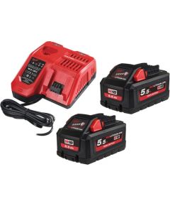 Milwaukee M18 HNRG-552 Akumulatoru un lādētāja komplekts