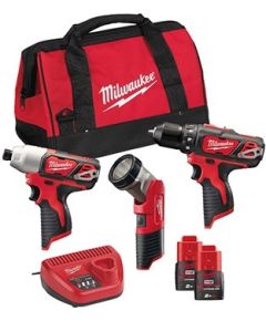 Milwaukee M12 BPP3A-202B Instrumentu komplekts