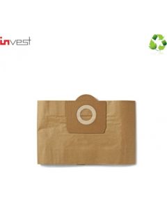 Invest Eco Paper Vacuum Cleaner bags AEG / BOSCH / ELECTROLUX / HOOVER / KARCHER (5pcs.) 6.959-130&KAR