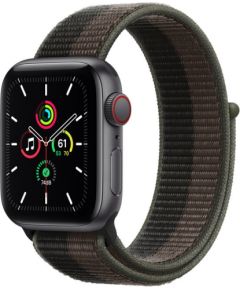 Apple Watch SE GPS + Cellular 40mm Sport Loop, space grey/tornado/grey (MKR33EL/A)