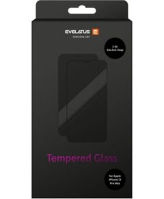 Evelatus  iPhone 12 Pro Max 2.5D Silk Full Privacy Glass Black