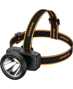 Superfire HL55 headlight, 150lm, USB-C