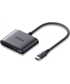 USB-C Card Reader + USB, UGREEN CM387 (black)