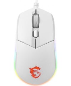 MOUSE USB OPTICAL GAMING/CLUTCH GM11 WHITE MSI