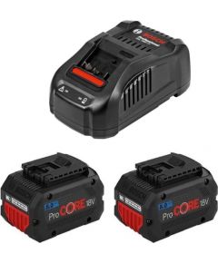 Bosch GBA 18V 2x12.0Ah ProCORE18V + GAL 18V-160 C Akumulatora un lādētāja komplekts