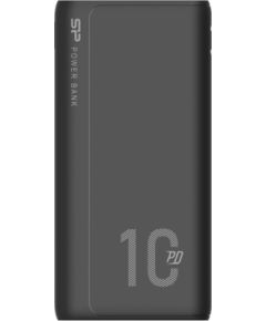 SILICON POWER QP15 Powerbank External battery 10000 mAh 2x USB QC 3.0 1x USB-C PD (SP10KMAPBKQP150K) Black