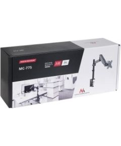 Maclean MC-775 monitor mount / stand 81.3 cm (32") Clamp Gray