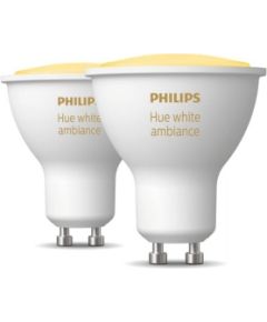 LIGHT BULB GU10 HUE WHITE/2PACK 929001953310 PHILIPS